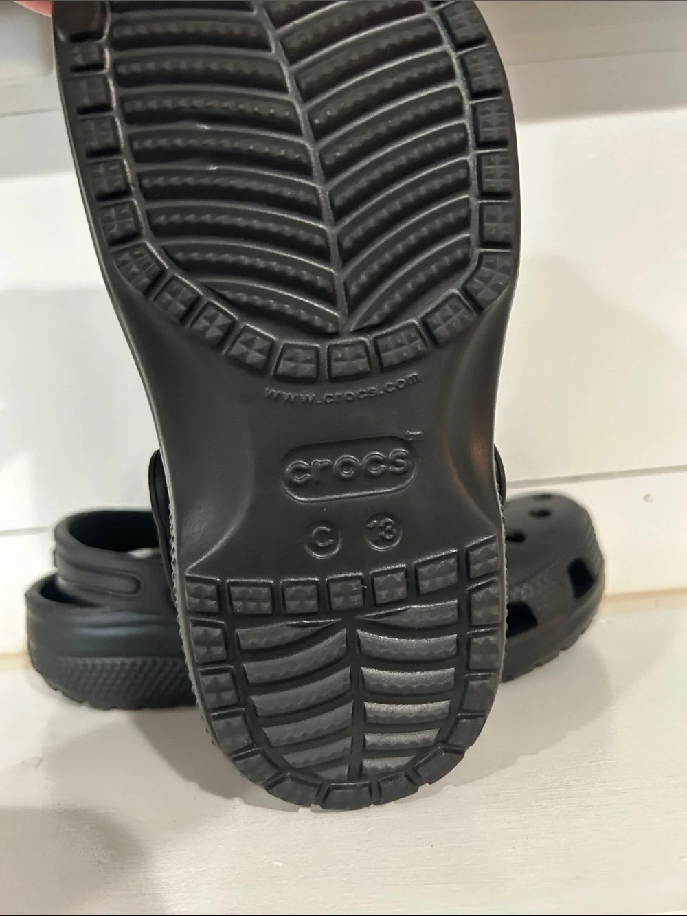 New, Little Kids Crocs, Size 13, Kid’s Classic Clog, Black